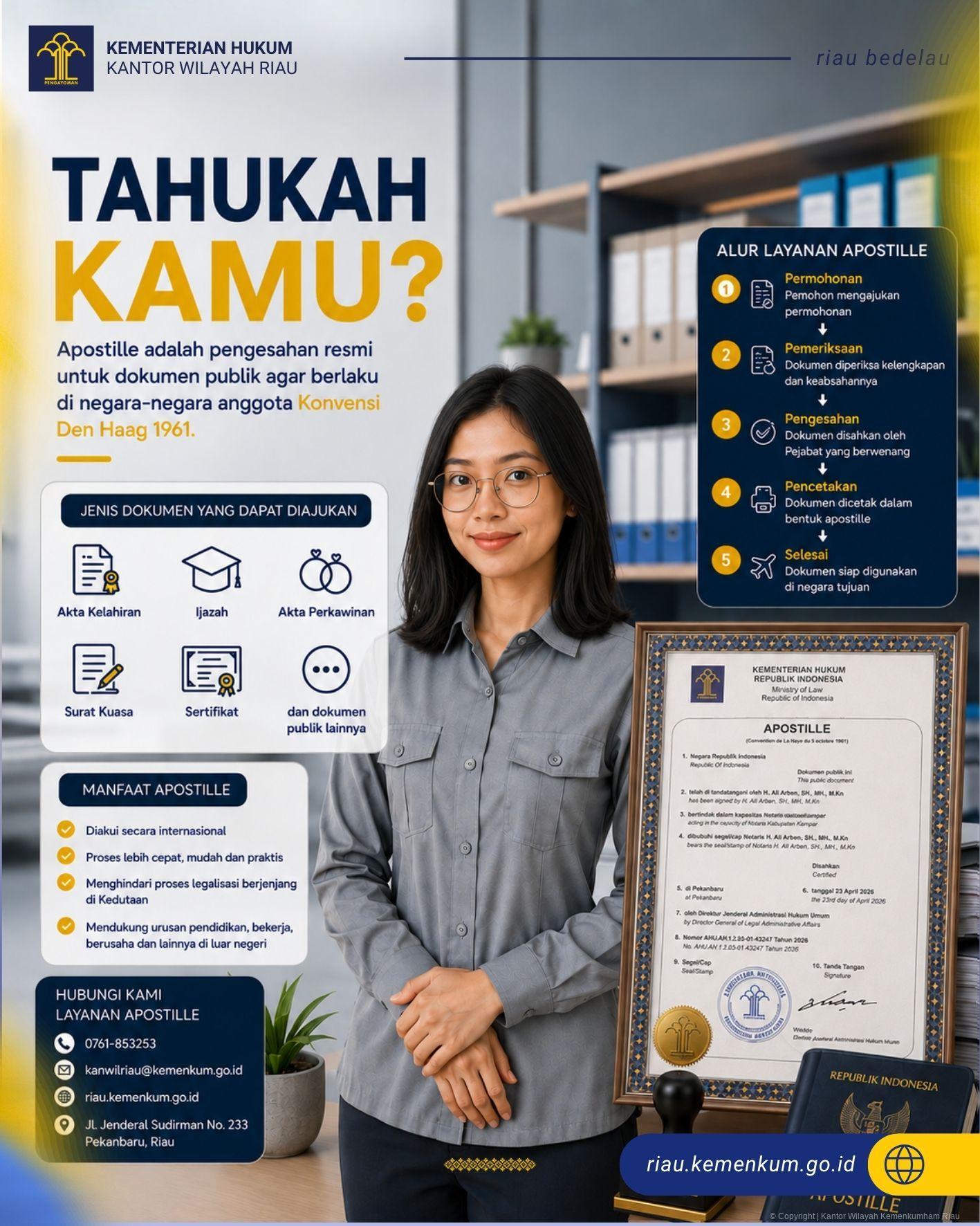 Dokumen Mau Berlaku di Luar Negeri? Apostille Solusinya! 